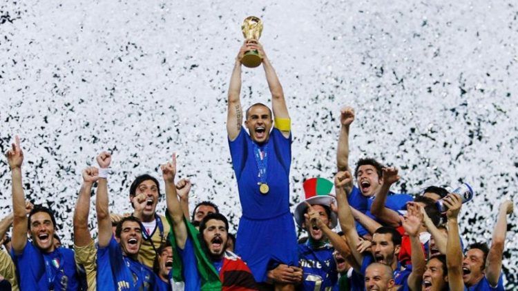 Italia lần thứ 4 bước lên đỉnh cao của bóng đá thế giới