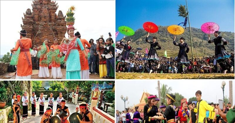 Mỗi dân tộc có trang phục, lễ hội, phong tục và lối sống riêng, tạo nên bức tranh văn hóa Việt Nam đặc sắc. 