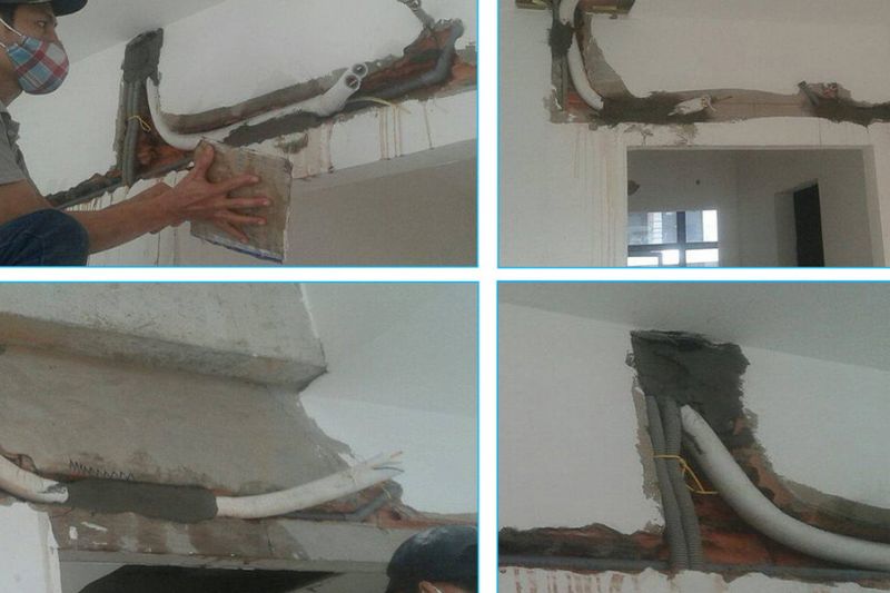 Ống đồng bị móp hoặc lắp sai kỹ thuật có thể làm gas lưu thông kém và giảm hiệu quả làm lạnh. 