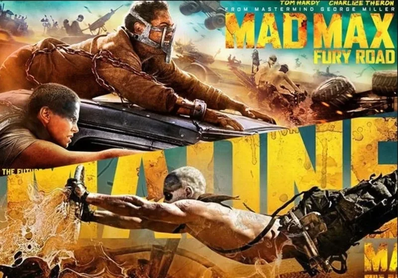 Mad Max: Fury Road là cuộc rượt đuổi nghẹt thở trên sa mạc với phong cách hậu tận thế cực kỳ ấn tượng.