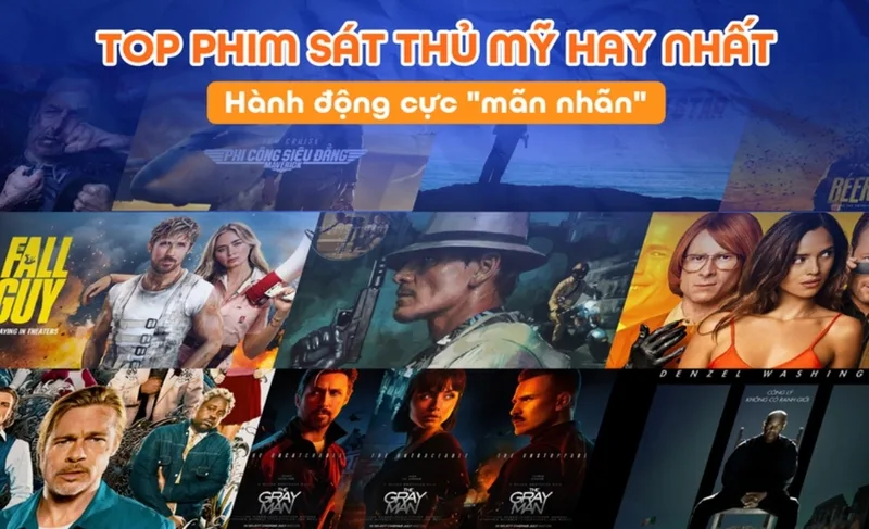 Phim hành động Mỹ hấp dẫn nhờ nhịp phim nhanh, cảnh quay mãn nhãn và những nhân vật chính có sức hút mạnh.