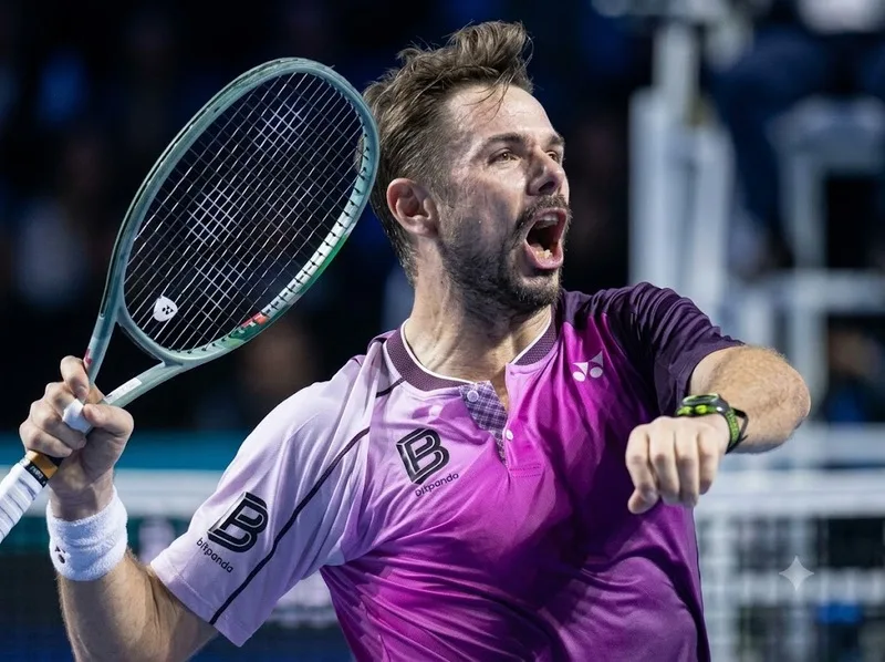 Stan Wawrinka là tay vợt Thụy Sĩ nổi bật với lối đánh mạnh mẽ và cú trái tay một tay đặc trưng.